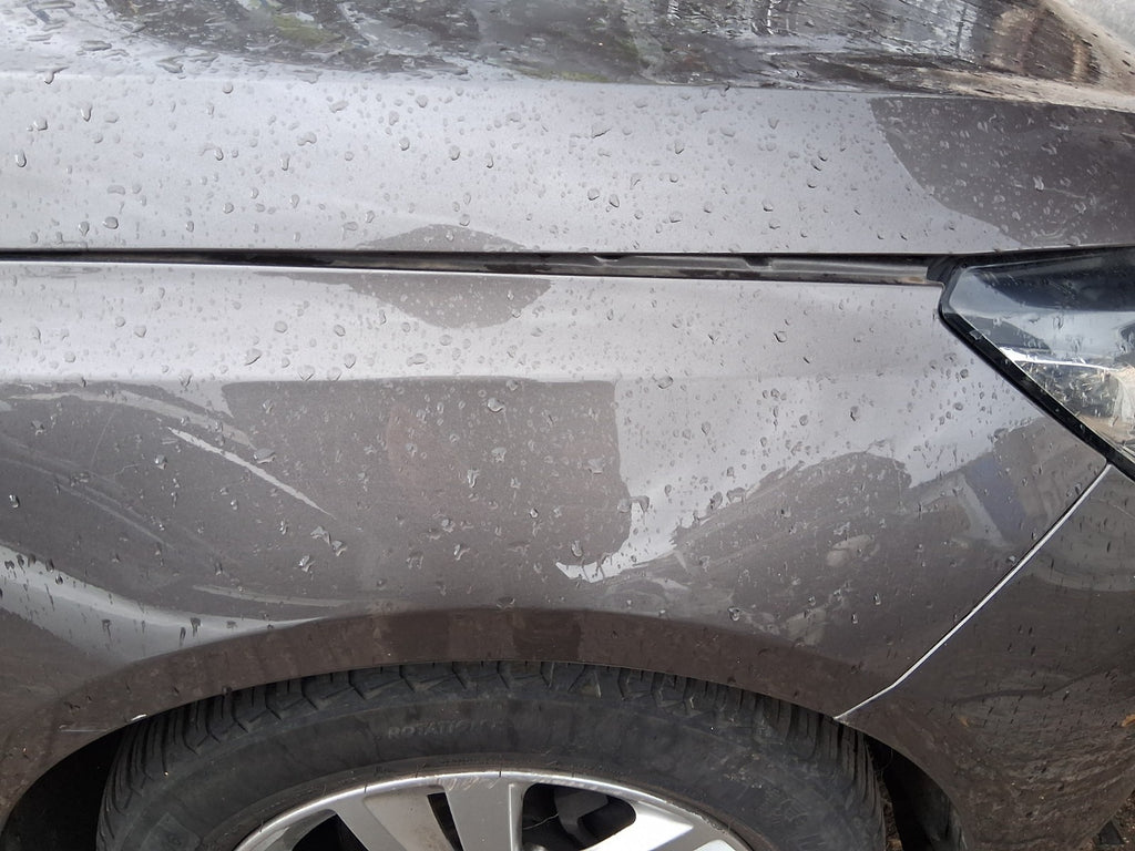 2015 PEUGEOT 308 MK2 ESTATE NSF PASSENGER SIDE FRONT LEFT WING PANEL GREY MOKA
