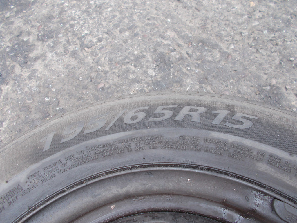 PEUGEOT 208 SUNEW 4 STUD 15 INCH STEEL WHEEL 195/65 R15