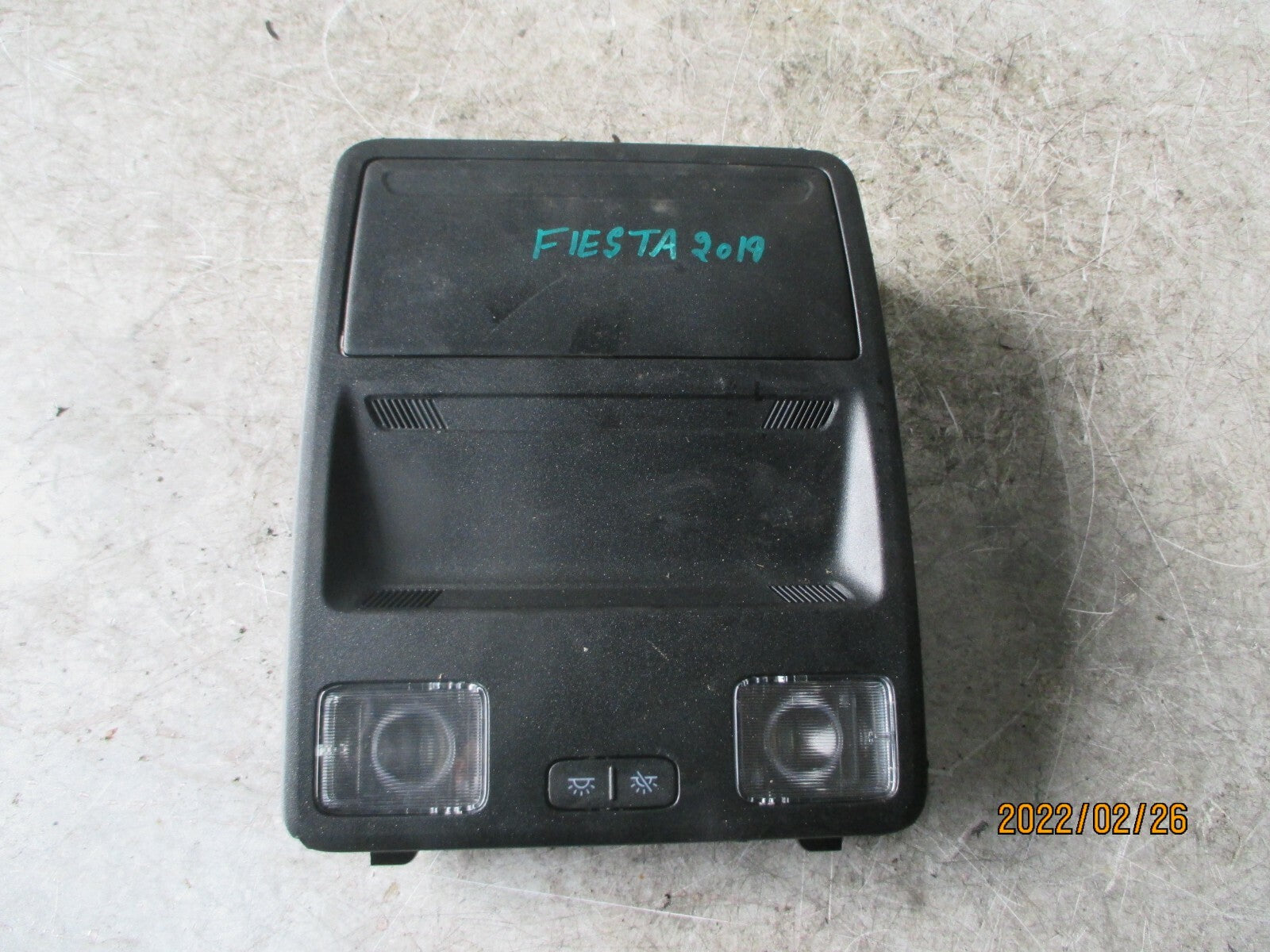 FORD FIESTA 2019 MK8 FRONT INTERIOR ROOF READING LIGHT
