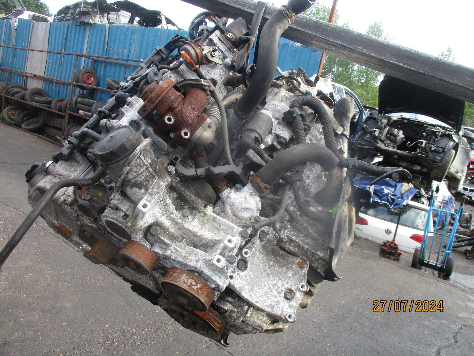 HONDA CIVIC MK8 2008 2.2 CDTI DIESEL COMPLETE ENGINE N22A2
