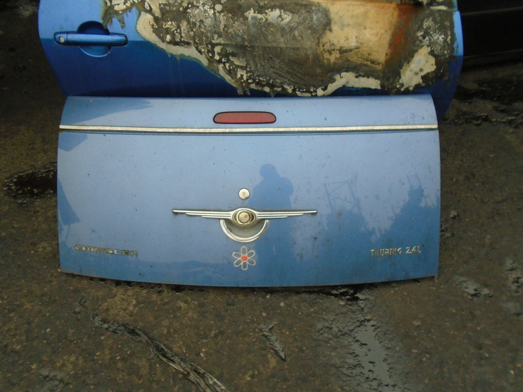CHRYSLER PT CRUISER 2006 CONVERTIBLE REAR COMPLETE BOOTLID TAILGATE BLUE