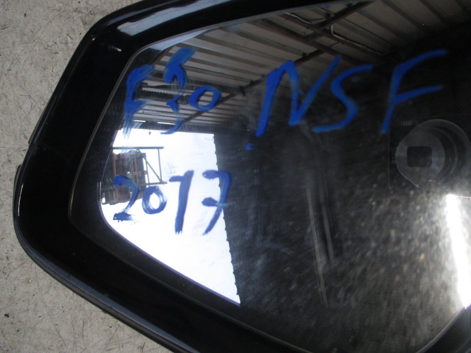 BMW F30 3 SERIES 2017 NSF PASSENGER SIDE WING MIRROR DAMAGED 7338929