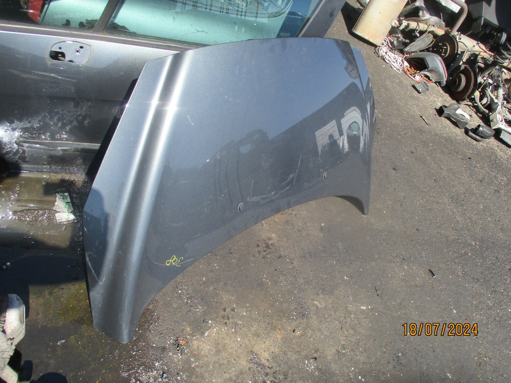 2009 PEUGEOT 308 MK1 FRONT BONNET PANEL SHARK GREY KTP