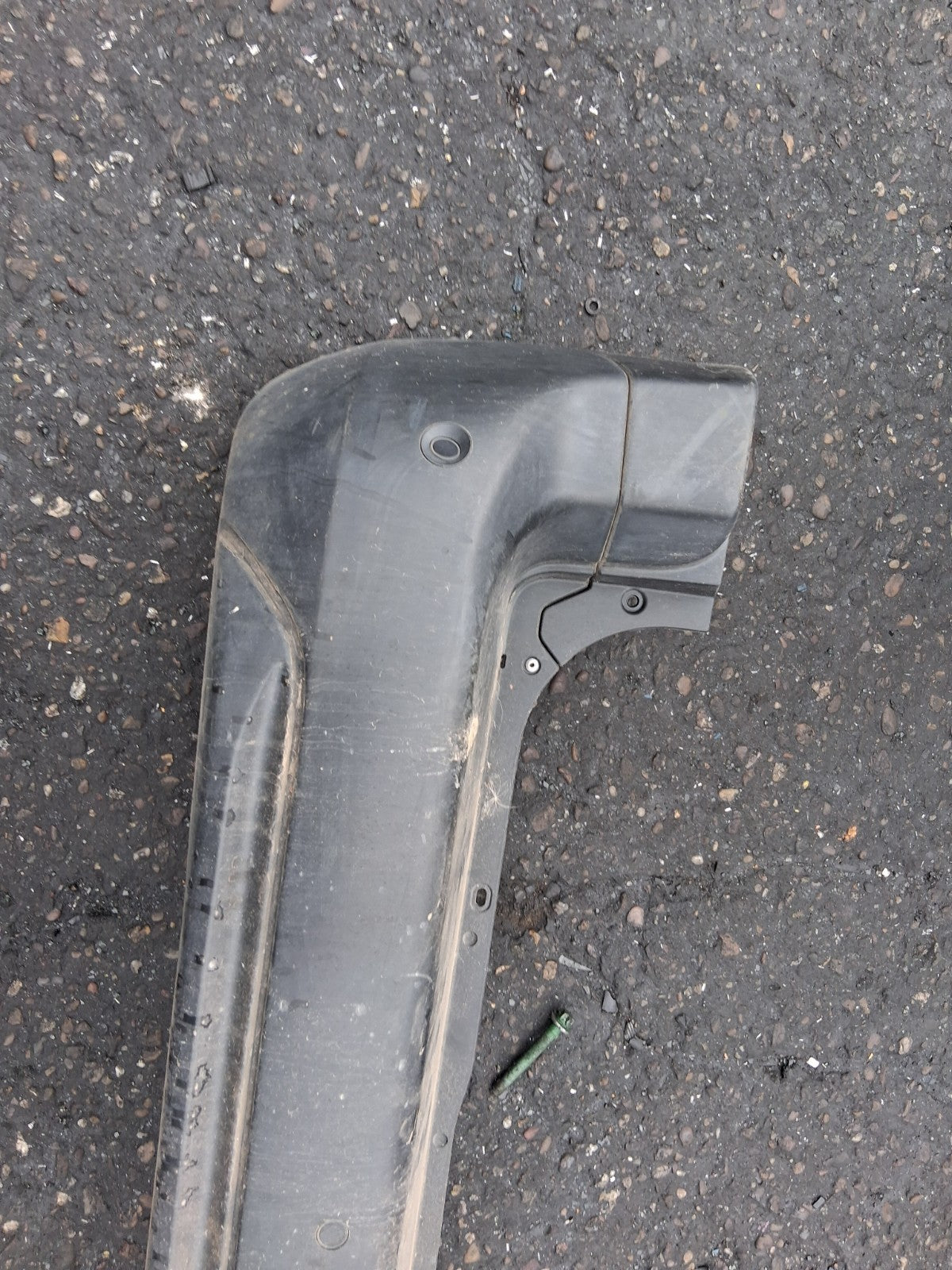 2021 PEUGEOT PARTNER K9 MK3 REAR COMPLETE BUMPER BLACK