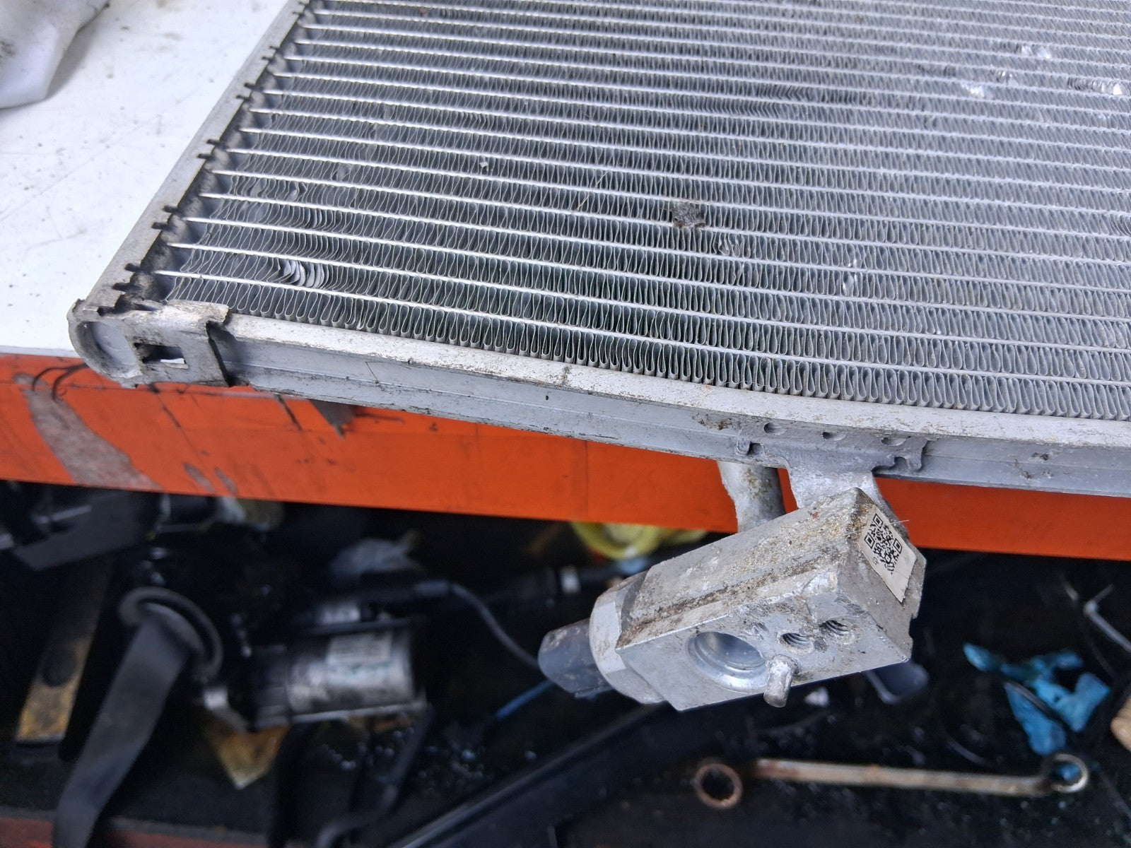 2015 MERCEDES C CLASS W204 COOLANT RADIATOR A2045000554