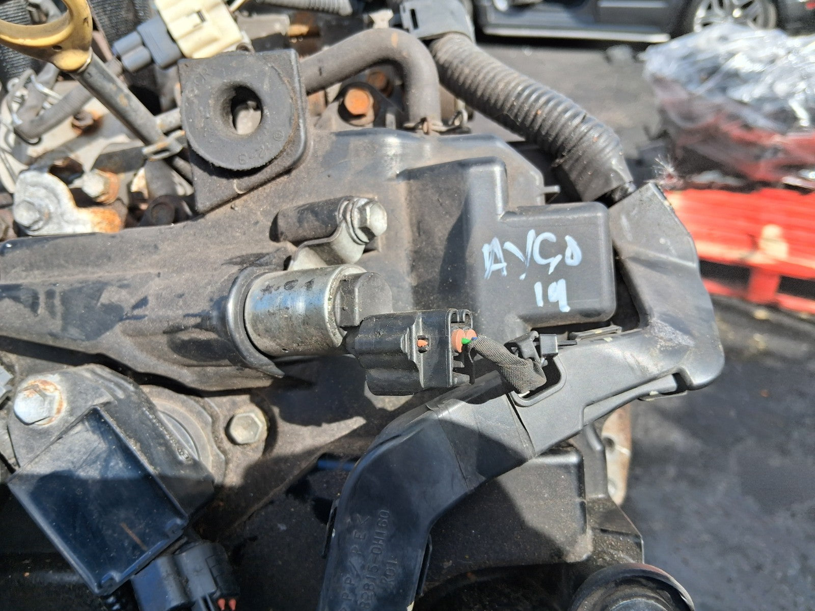 2019 TOYOTA AYGO MK2 1.0 PETROL COMPLETE ENGINE 1KR-FE 1KR FE 1KRFE