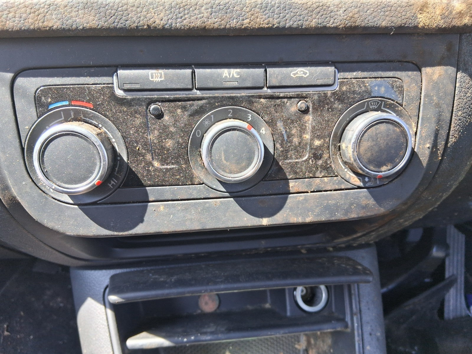 2013 VW VOLKSWAGEN TIGUAN MK1 HEATER CLIMATE CONTROL SWITCH