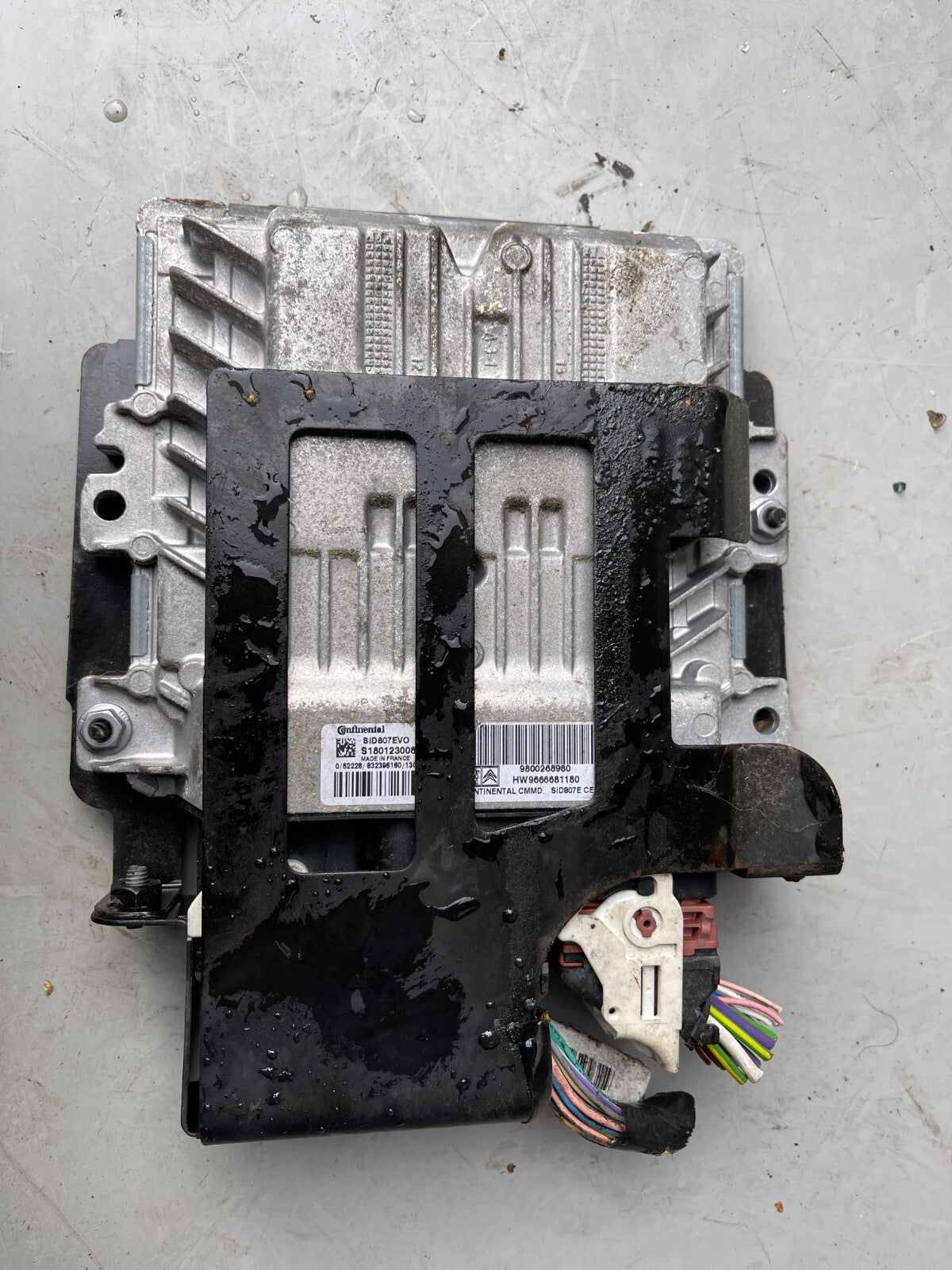 2013 CITROEN C4 PICASSO ECU ENGINE CONTROL MODULE UNIT 9800268980