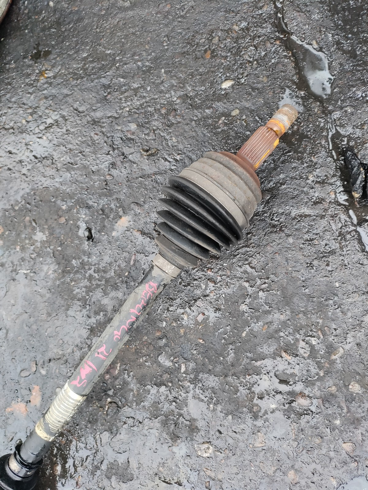 2021 CITROEN BERLINGO K9 1.5 DIESEL NS PASSENGER SIDE DRIVESHAFT 9820471280