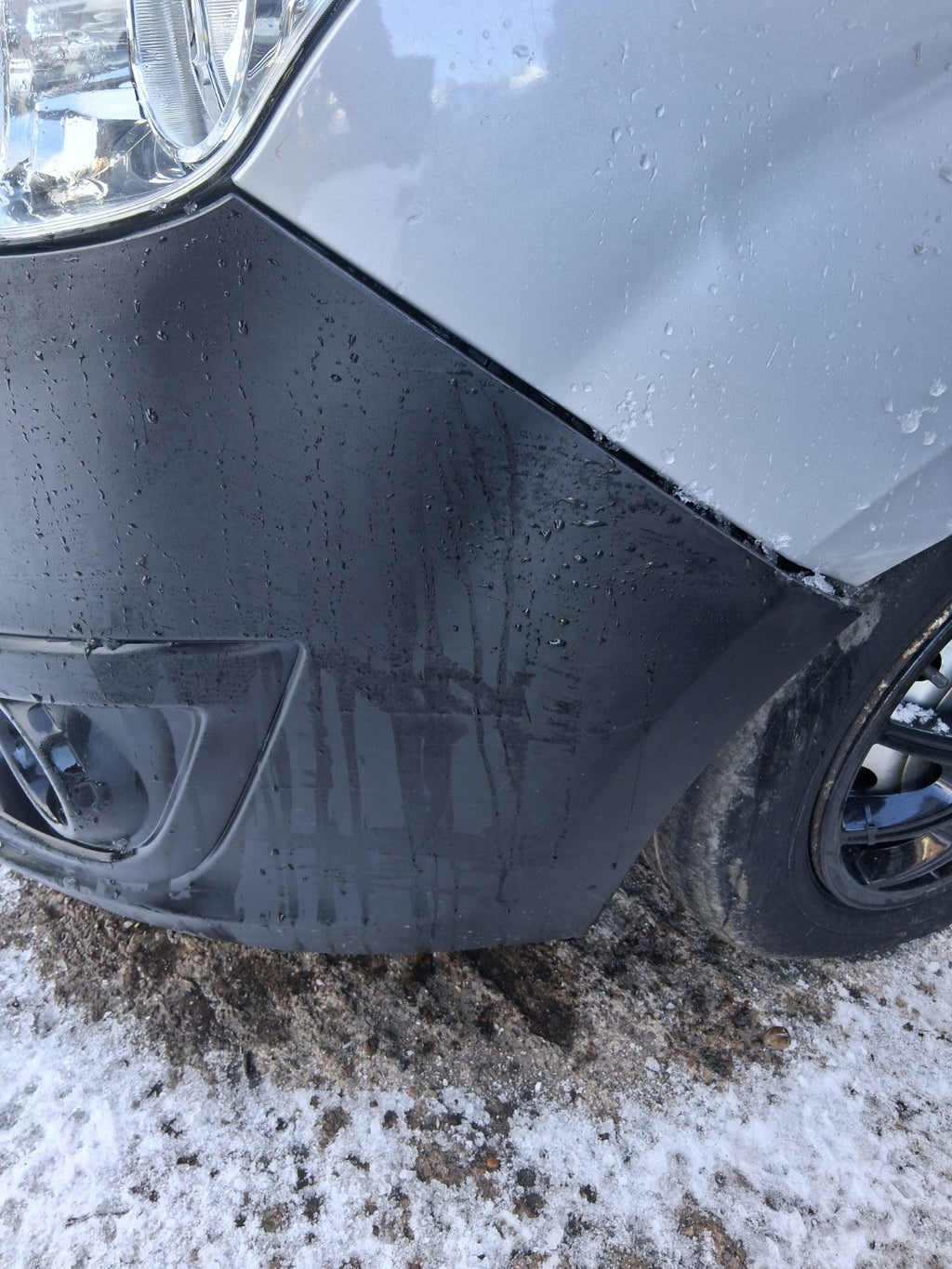 2015 VAUXHALL COMBO D COMPLETE FRONT BUMPER WITH GRILL  & CHROME GRILLE BADGE