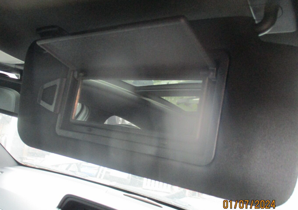 2012 MERCEDES C CLASS COUPE W204 OSF DRIVER SIDE FRONT RIGHT SUN VISOR