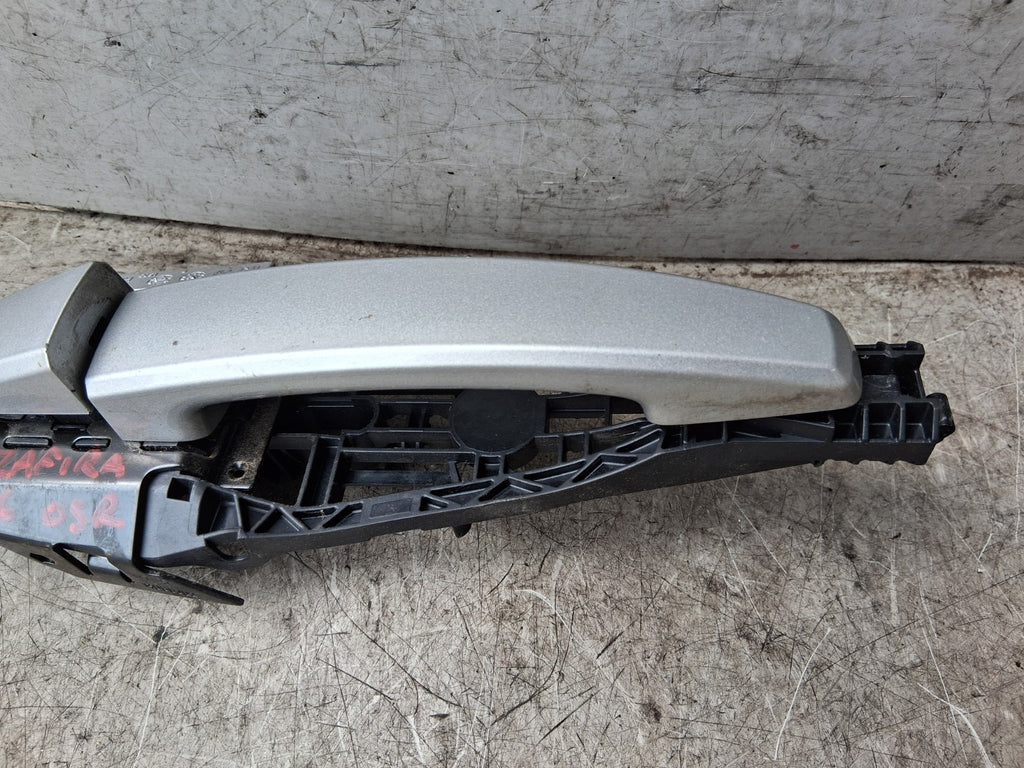 2016 VAUXHALL ZAFIRA C MK3 OSR DRIVER SIDE REAR RIGHT EXTERIOR DOOR HANDLE