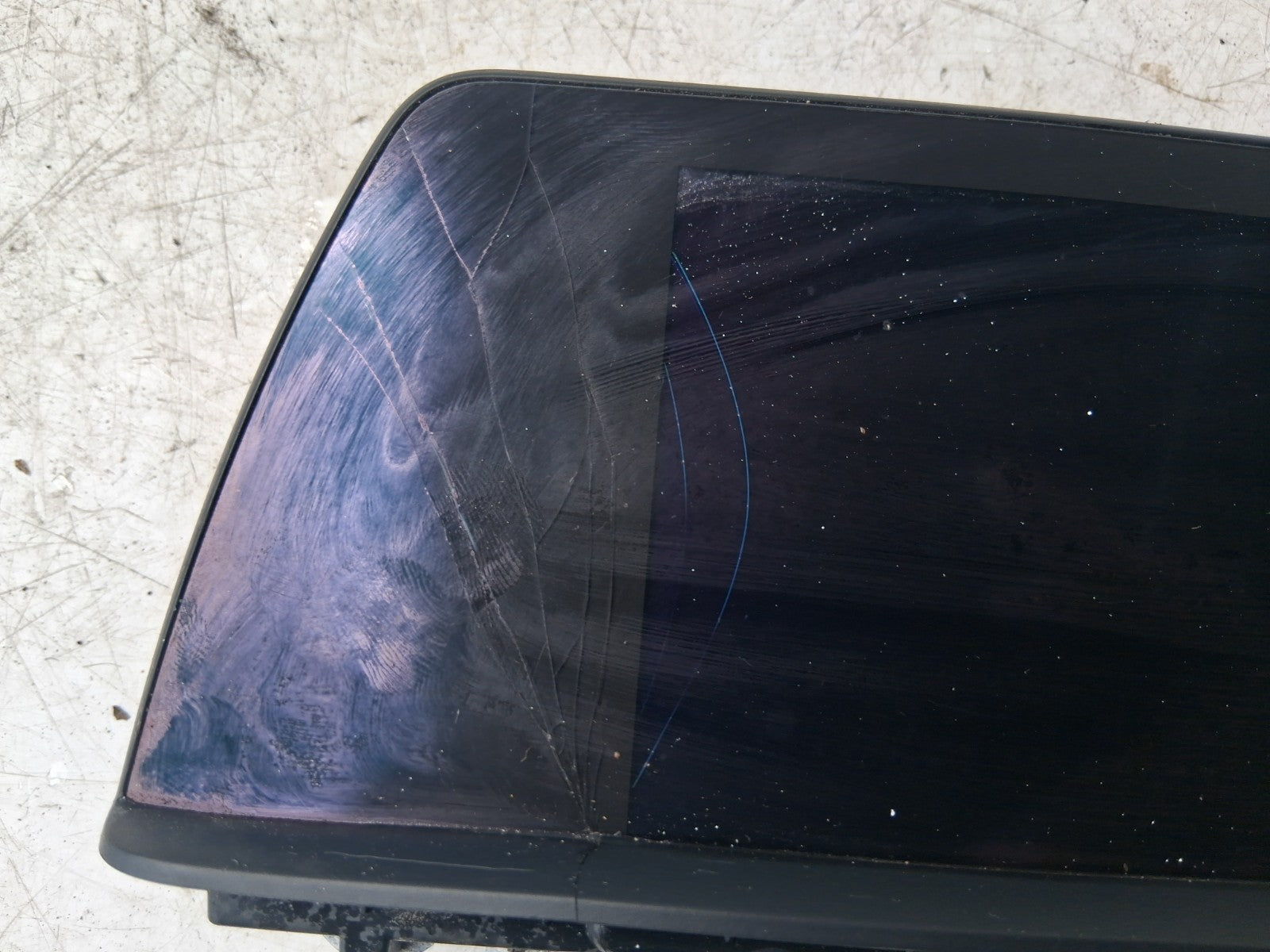 2014 BMW 3 SERIES F31 DASHBOARD SAT NAV DISPLAY SCREEN 9292247