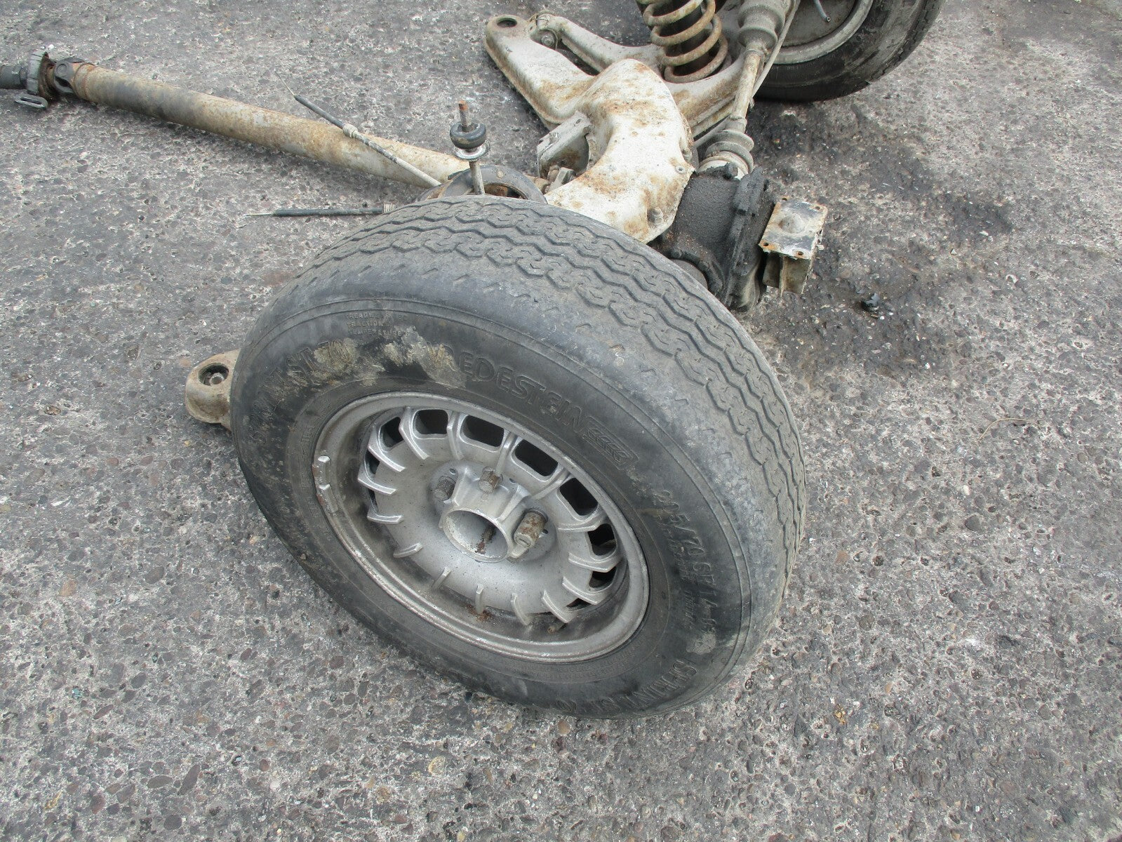 MERCEDES SL R129 1989-1993 300 SL 3.0 SUBFRAME SUB FRAME AND WHEELS