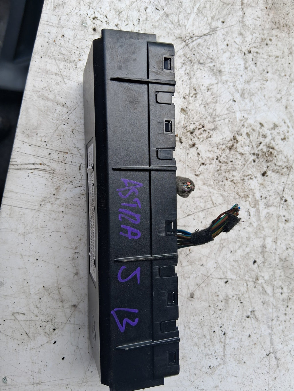 2013 VAUXHALL ASTRA J ECU HEATER CONTROL MODULE 13586727