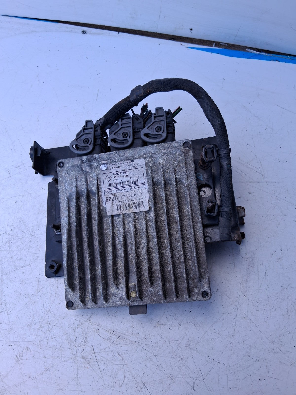 RENAULT KANGOO MK2 2016 ECU ENGINE CONTROL UNIT 8200911560