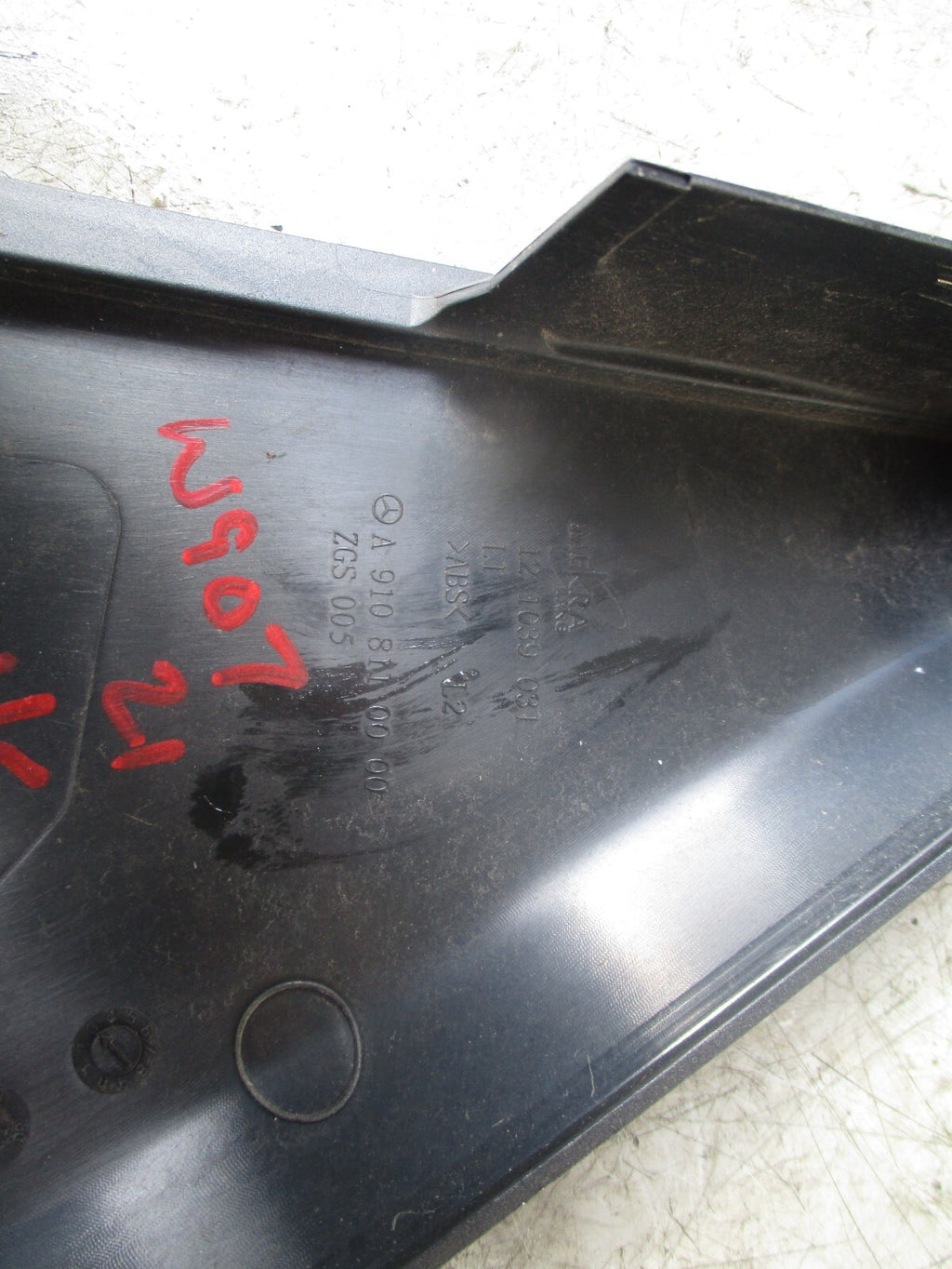 2021 MERCEDES SPRINTER W907 WING MIRROR INNER TRIM COVER A9108110000