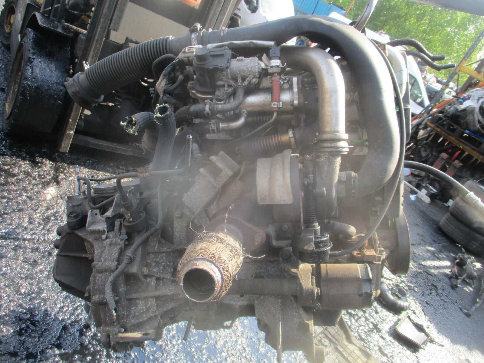 NISSAN QASHQAI J10 2012 1.5 DIESEL BARE ENGINE K9K
