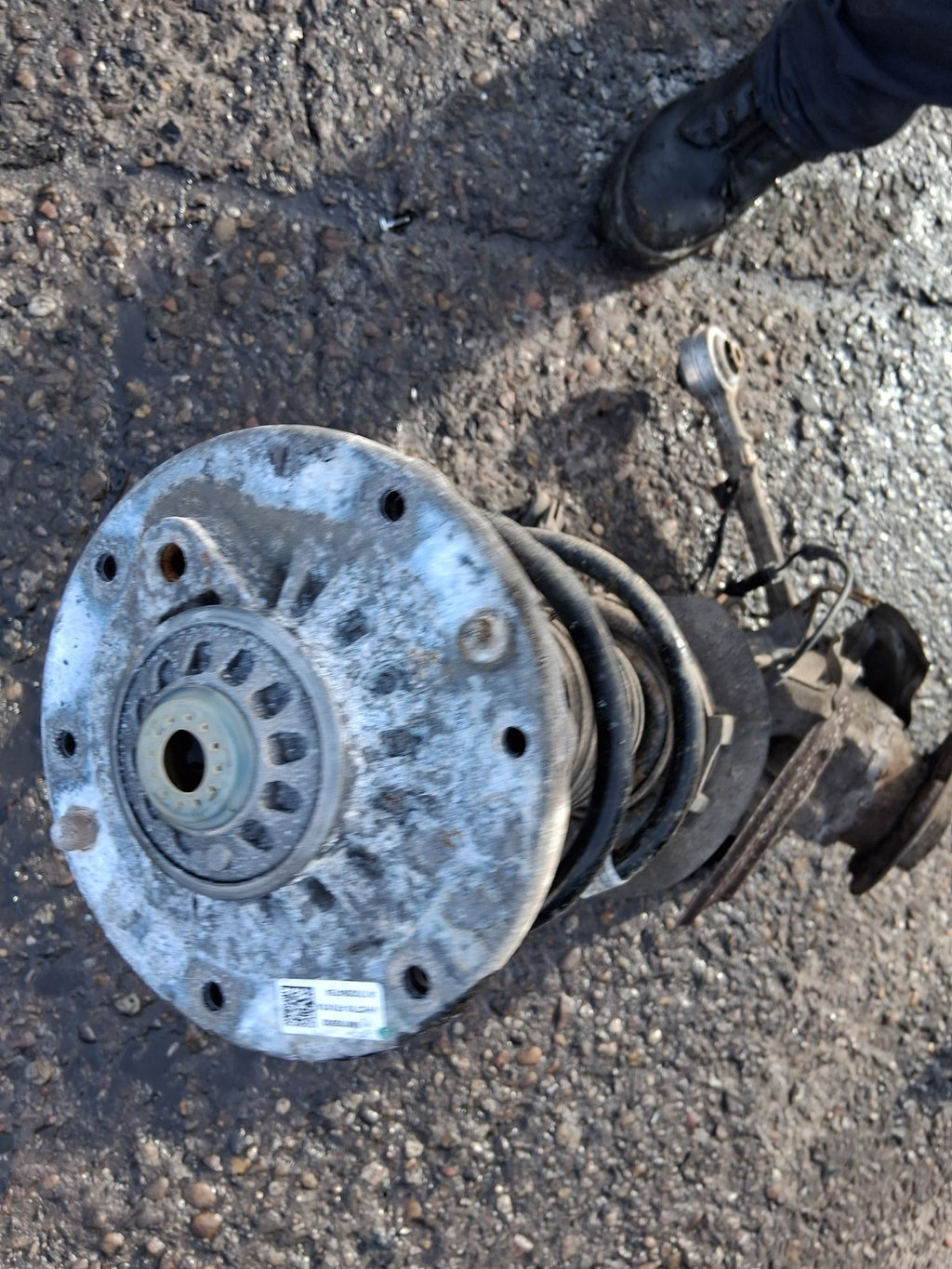 2017 BMW 3 SERIES F30 2.0 DIESEL NSF PASSENGER FRONT LEFT LEG SHOCK 31316873800