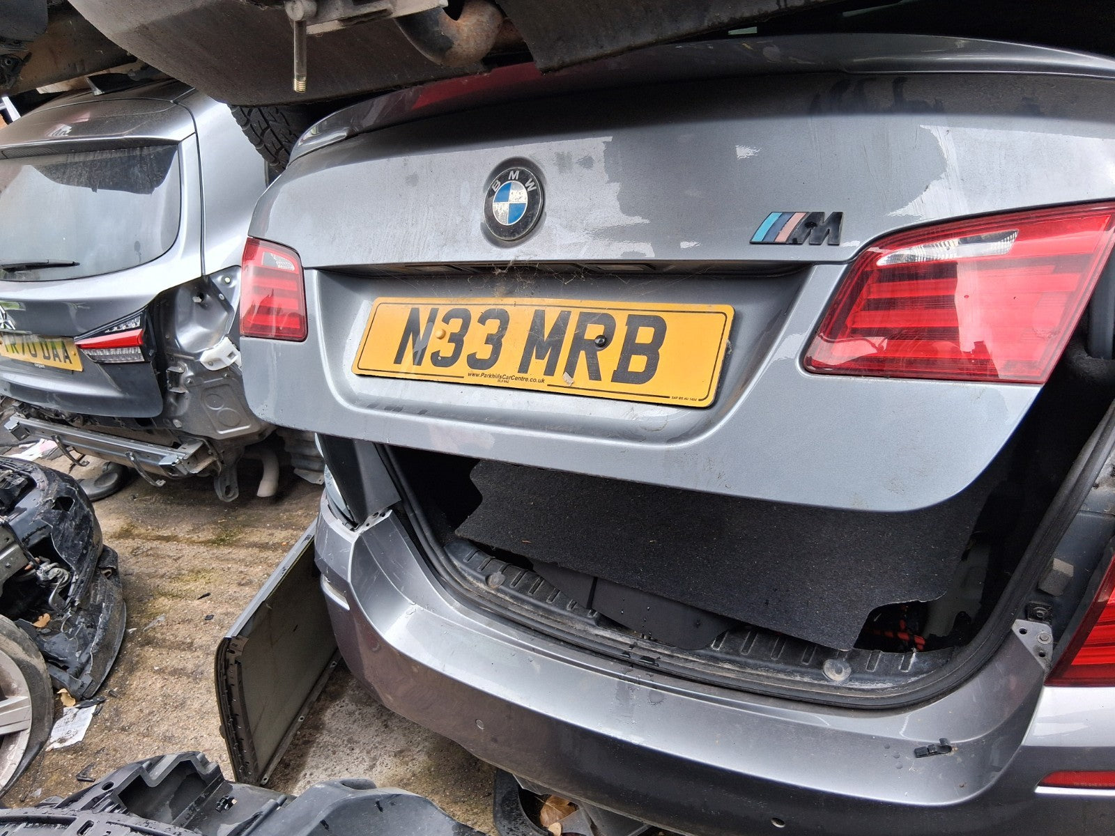 2010 BMW 5 SERIES F10 M SPORT BARE TAILGATE BOOTLID SPACE GREY METALLIC A52