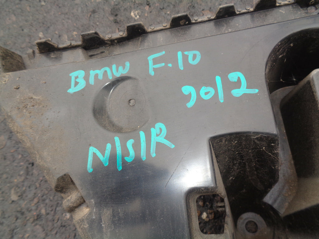 BMW 5 SERIES F10 2012 NSR PASSENGER SIDE REAR BUMPER MOUNTING BRACKET 7184767