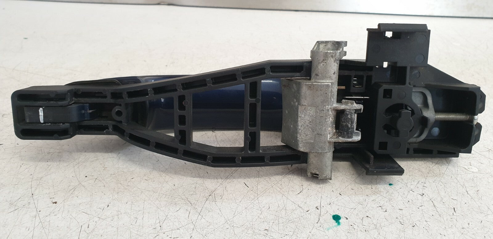 FORD S MAX 2007 NSF PASSENGER SIDE FRONT EXTERIOR DOOR HANDLE BLUE 6M21U224A37B