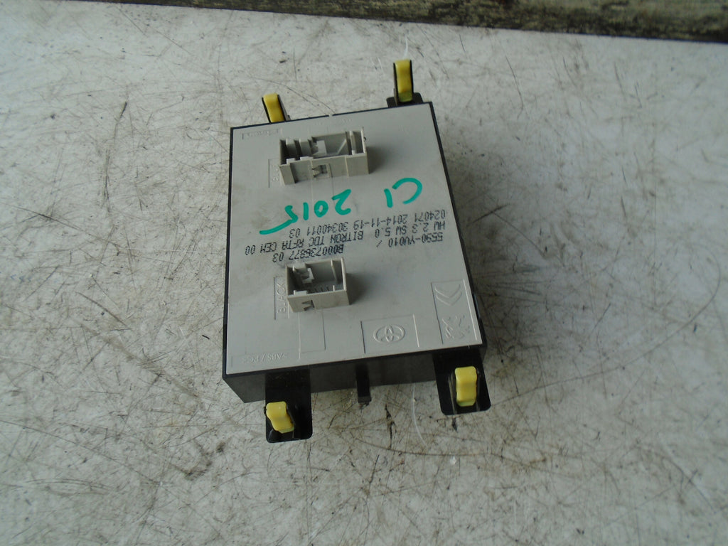 CITROEN C1 2015 MK2 HEATER AC CLIMATE CINTROL SWITCH PANEL UNIT 5590YV010