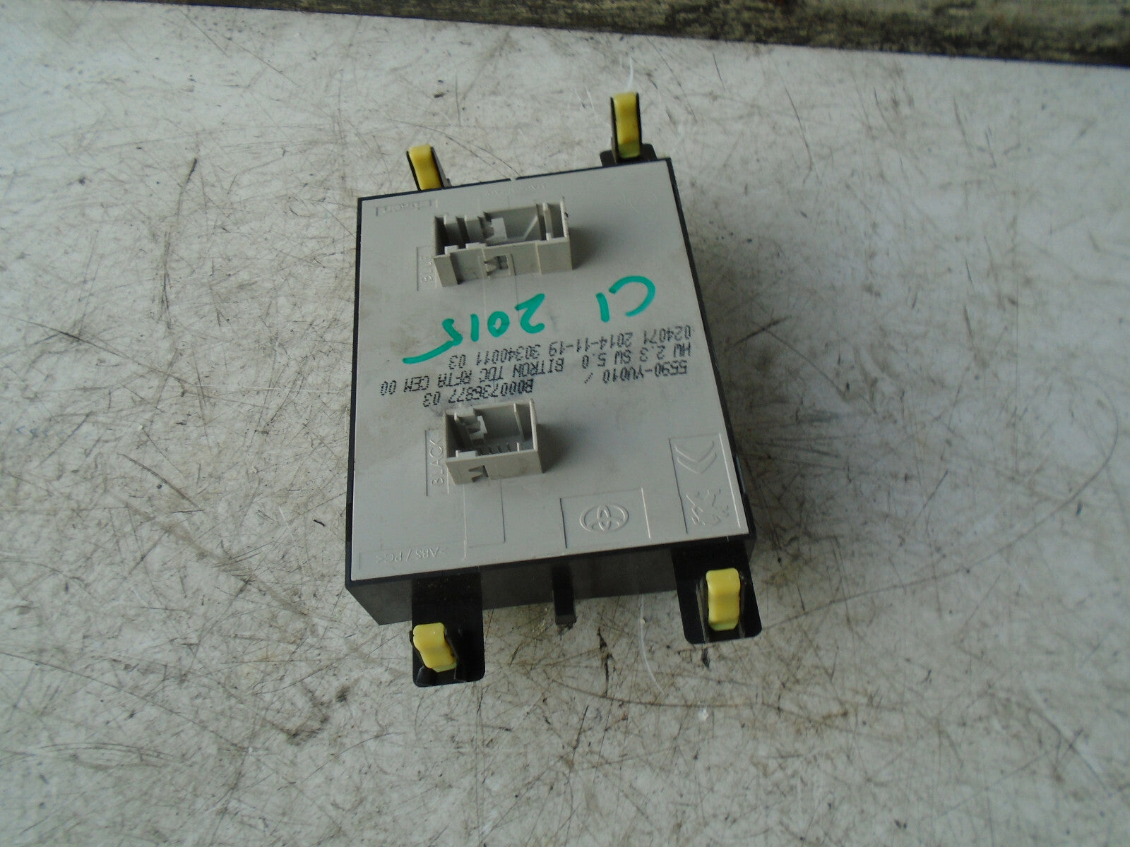 CITROEN C1 2015 MK2 HEATER AC CLIMATE CINTROL SWITCH PANEL UNIT 5590YV010
