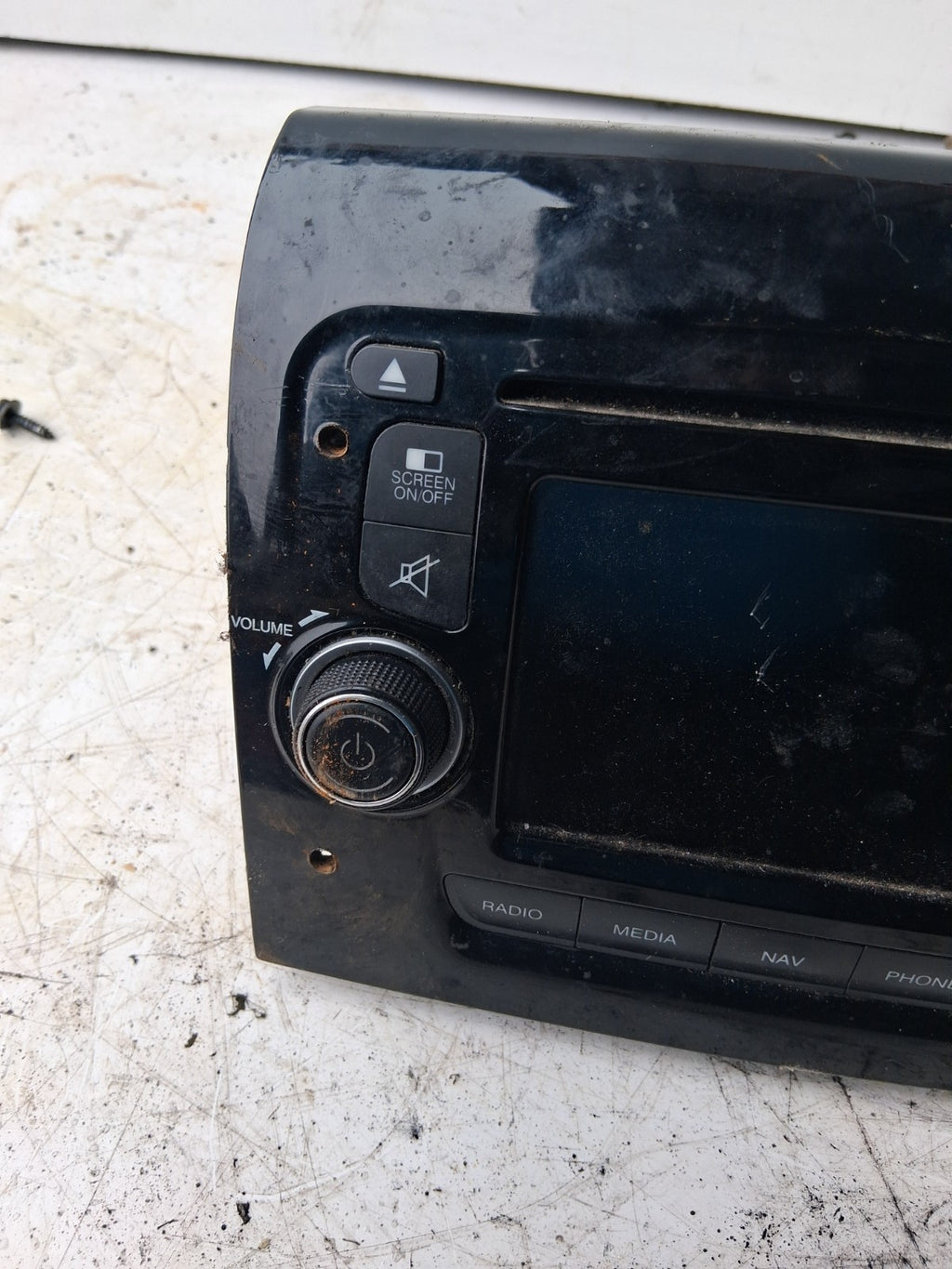 2016 PEUGEOT BOXER MK3 MULTIMEDIA DISPLAY SCREEN SAT NAV HEAD UNIT 07356460880