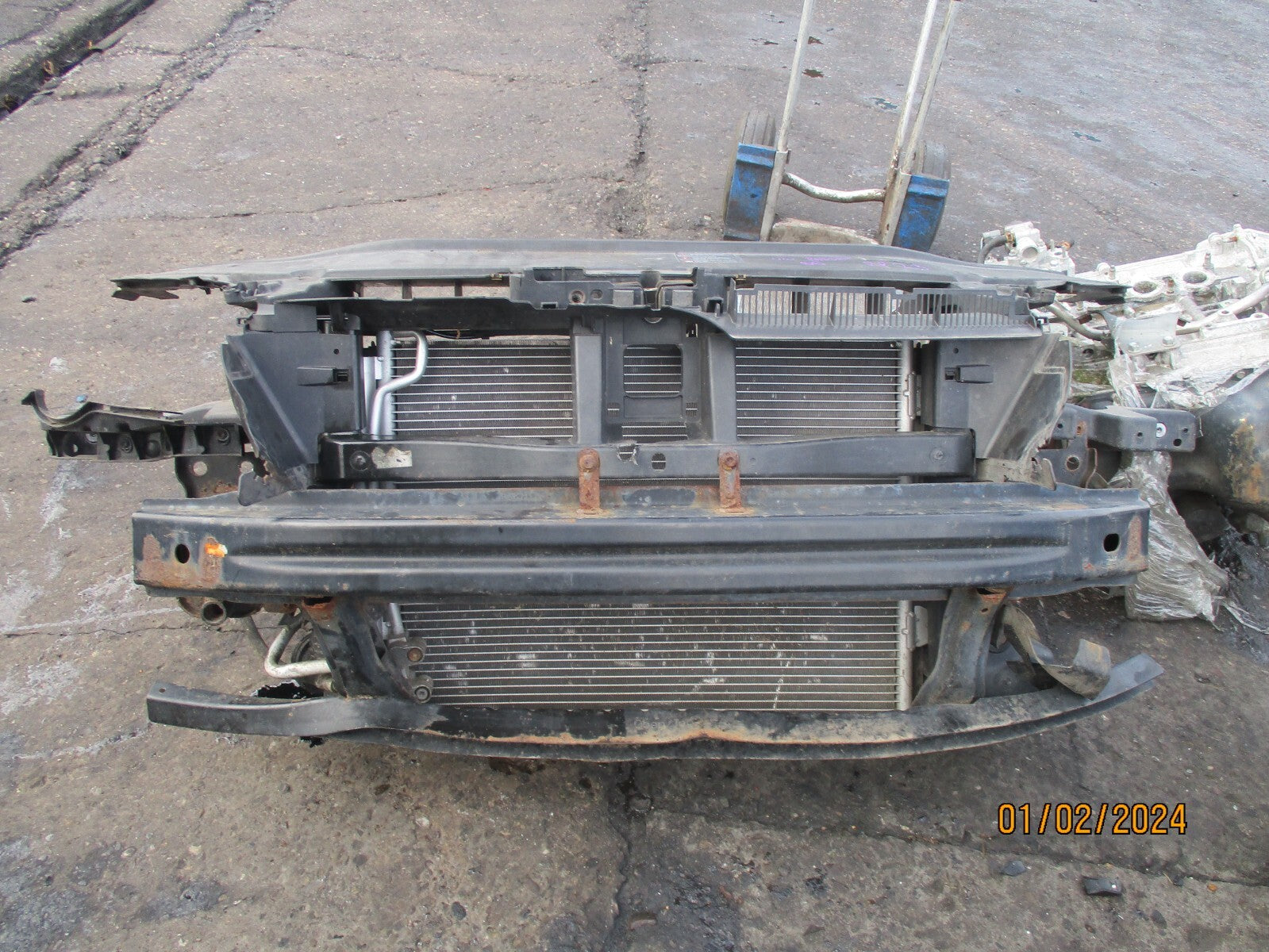 VW VOLKSWAGEN PASSAT B6 2008 1.9 TDI FRONT SLAM PANEL RADIATOR RADPACK RP 23