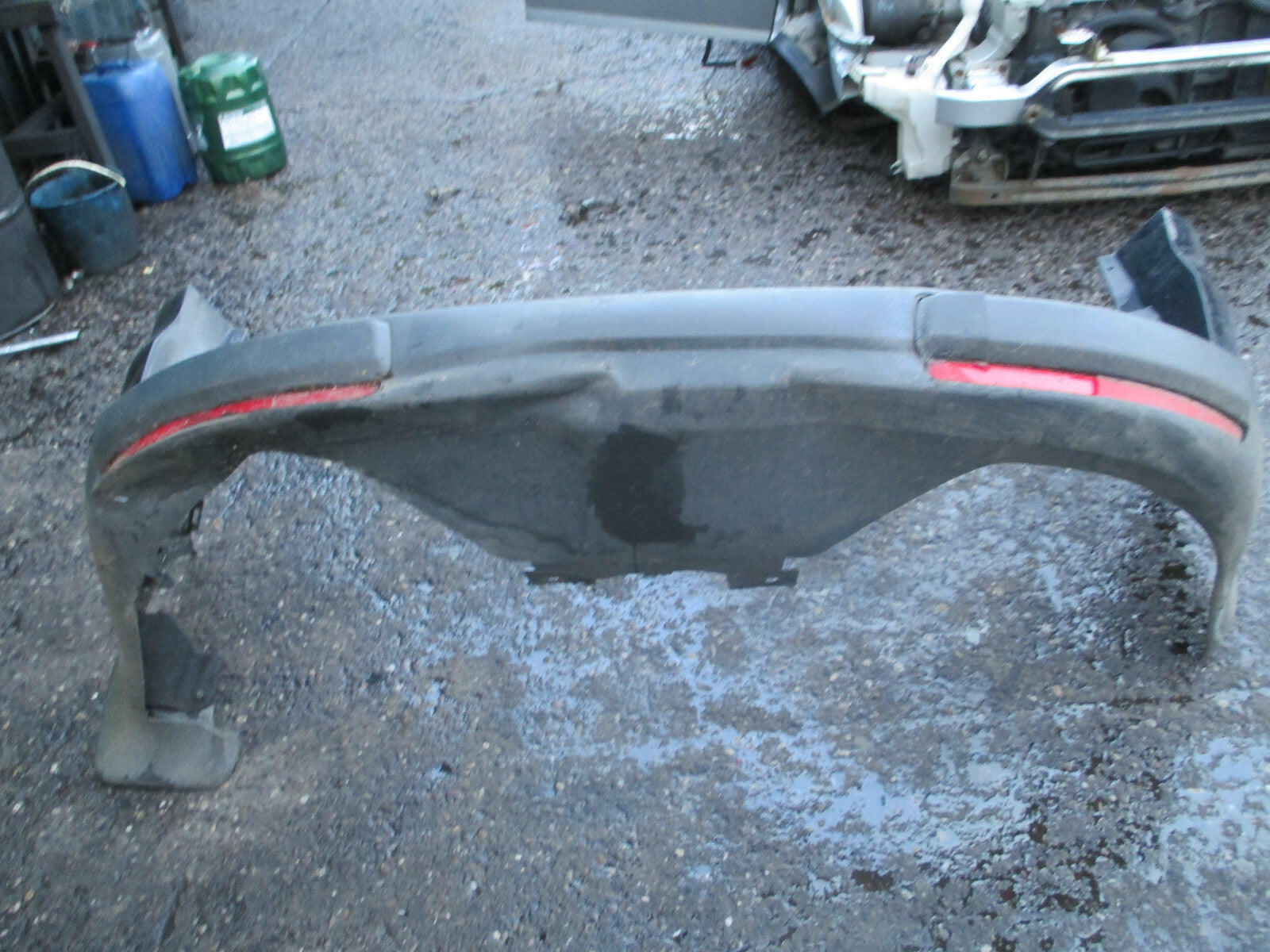 FORD GALAXY 2013 MK3 REAR COMPLETE BUMPER BLACK