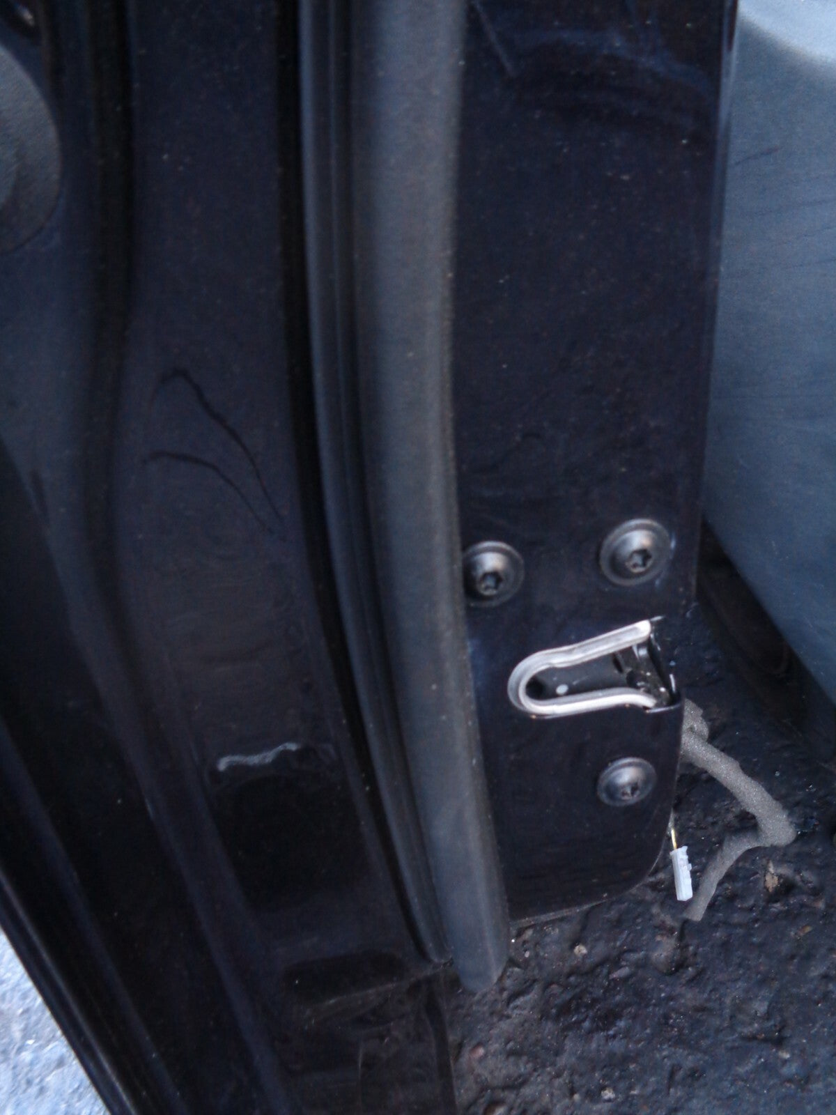 VAUXHALL INSIGNIA 2009 MK1 NSF PASSENGER SIDE FRONT COMPLETE DOOR BLACK
