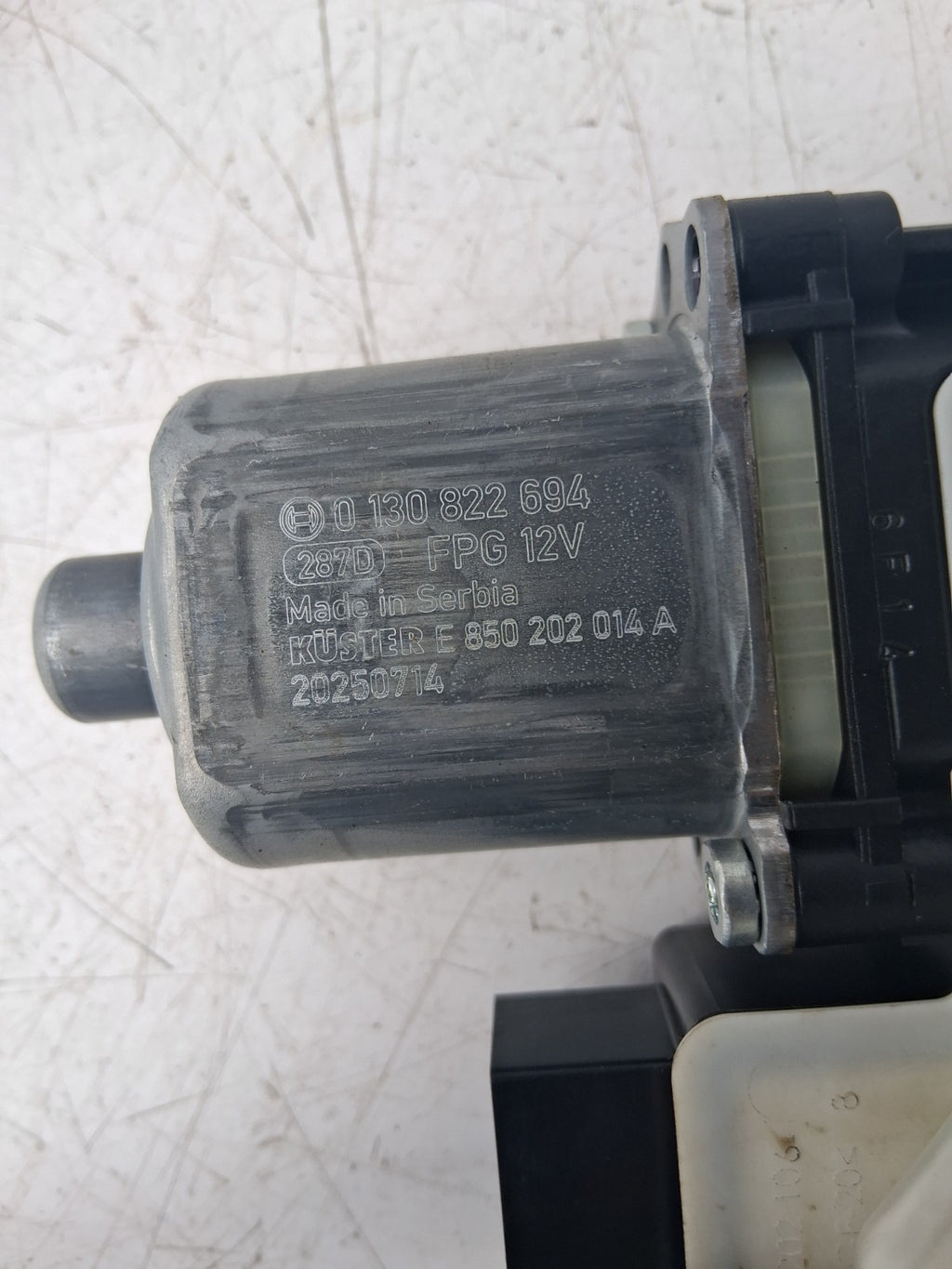 2025 AUDI A1 S GB OSR DRIVER SIDE REAR RIGHT WINDOW MOTOR REGULATOR 82G839462A
