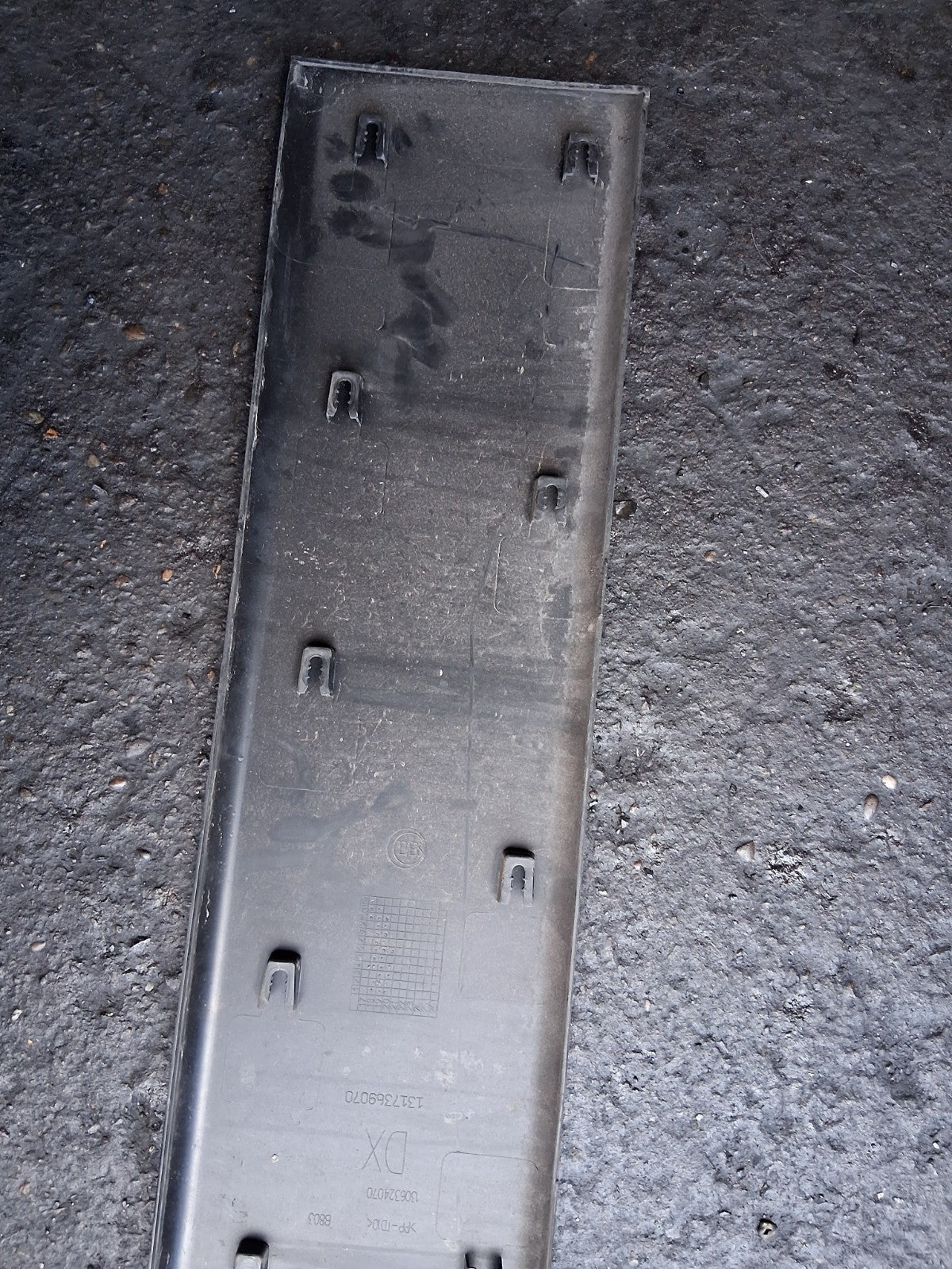 2021 PEUGEOT BOXER MK3 OSR DRIVER SIDE REAR RIGHT MOULDING TRIM 1306324070