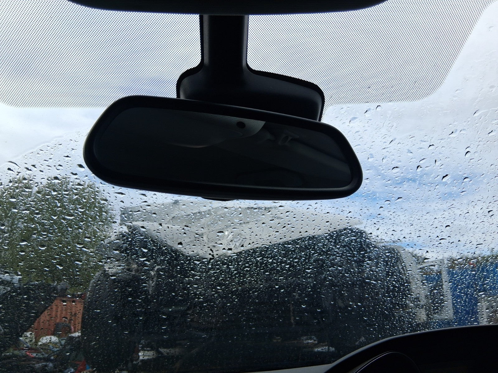 2015 PEUGEOT 308 MK2 ESTATE INTERIOR REAR VIEW MIRROR