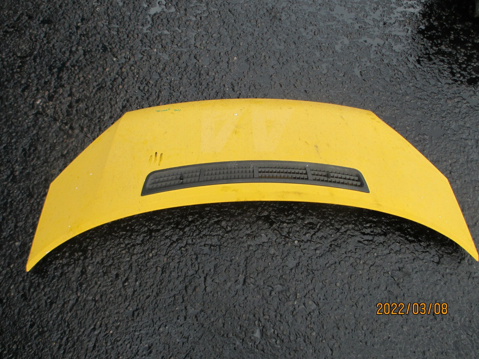 FORD TRANSIT MK7 2011 FRONT BONNET PANEL YELLOW