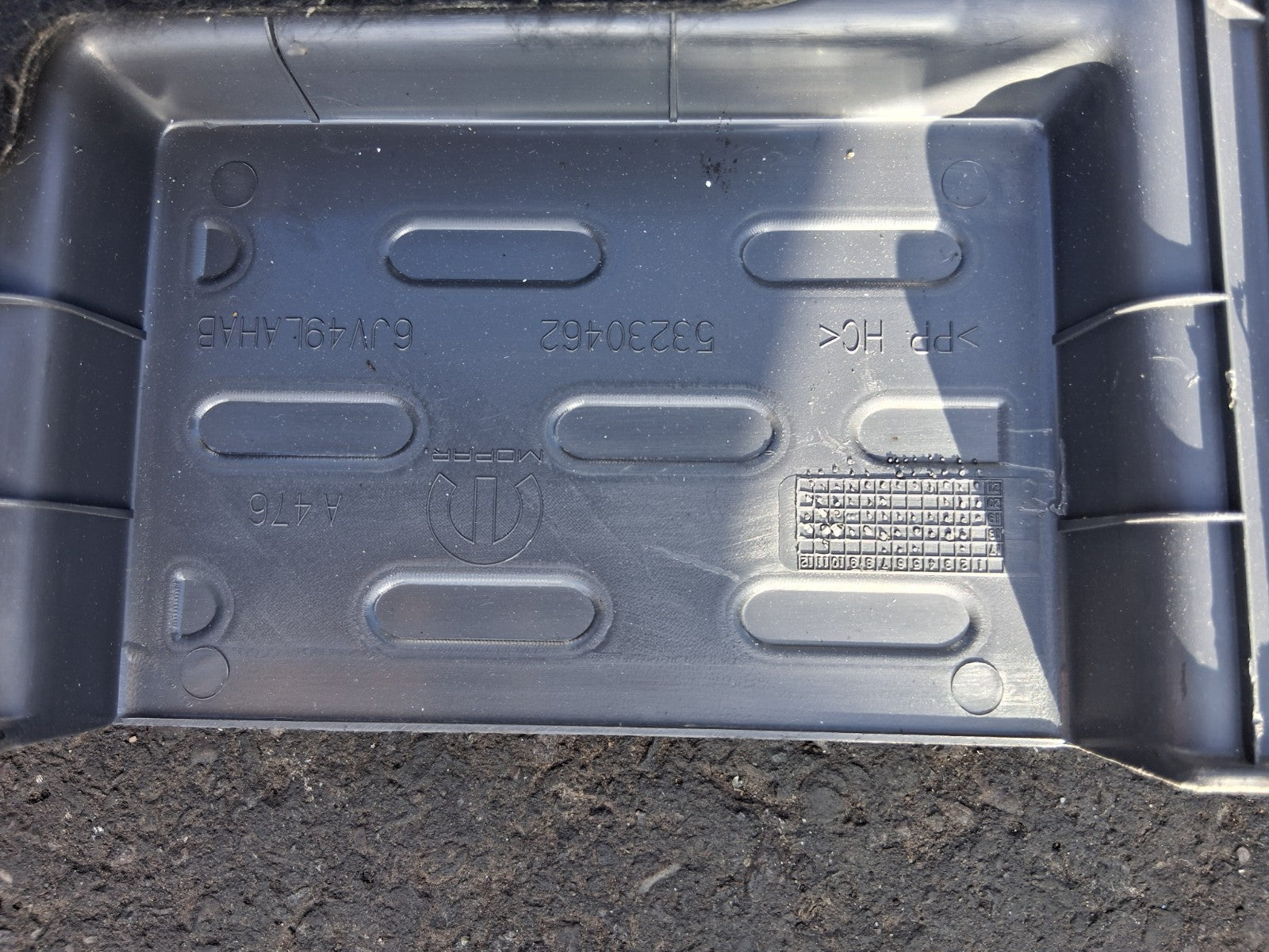2024 FIAT DUCATO MK3 FACELIFT BATTERY BOX LID COVER TRAY 53230462