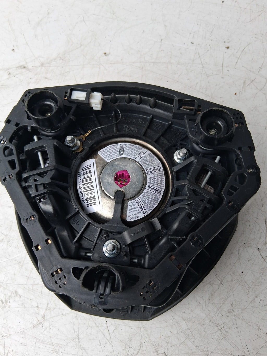 2020 FIAT FIORINO MK3 OSF STEERING WHEEL AIRBAG UNIT 07354968570