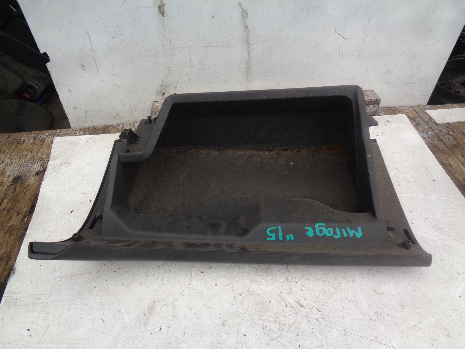 MITSUBISHI MIRAGE 2 2015 MK6 NS PASSENGER SIDE STORAGE COMPARTMENT