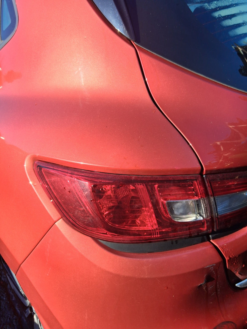 2013 RENAULT CLIO X98 MK4 NSR PASSENGER SIDE REAR LEFT OUTER TAIL LIGHT