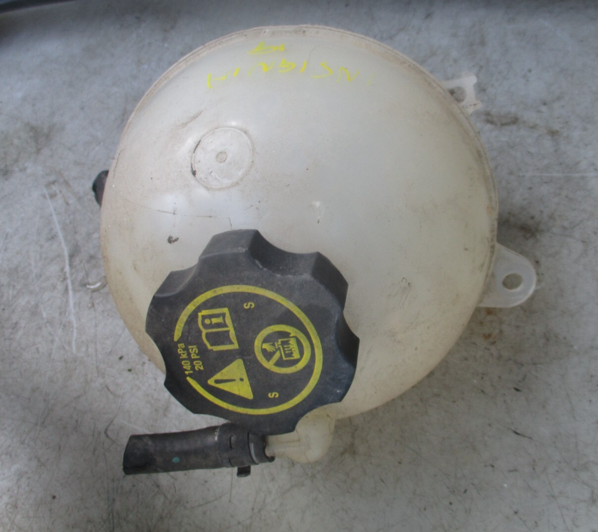 2019 VAUXHALL INSIGNIA COOLANT EXPANSION TANK 23386455