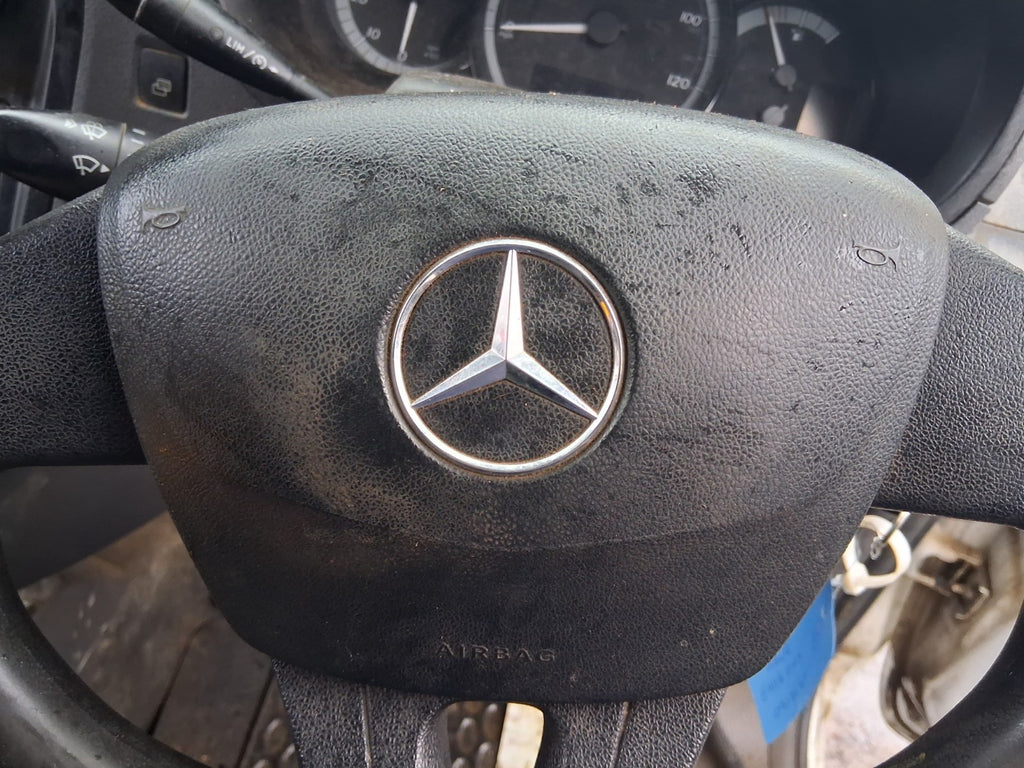 2016 MERCEDES CITAN W415 STEERING WHEEL AIRBAG BLACK