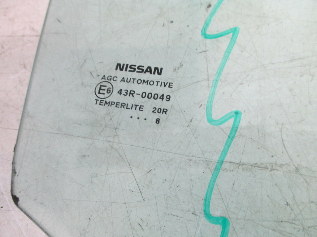 NISSAN QASHQAI J11 MK2 OSR DRIVER SIDE REAR DOOR WINDOW GLASS