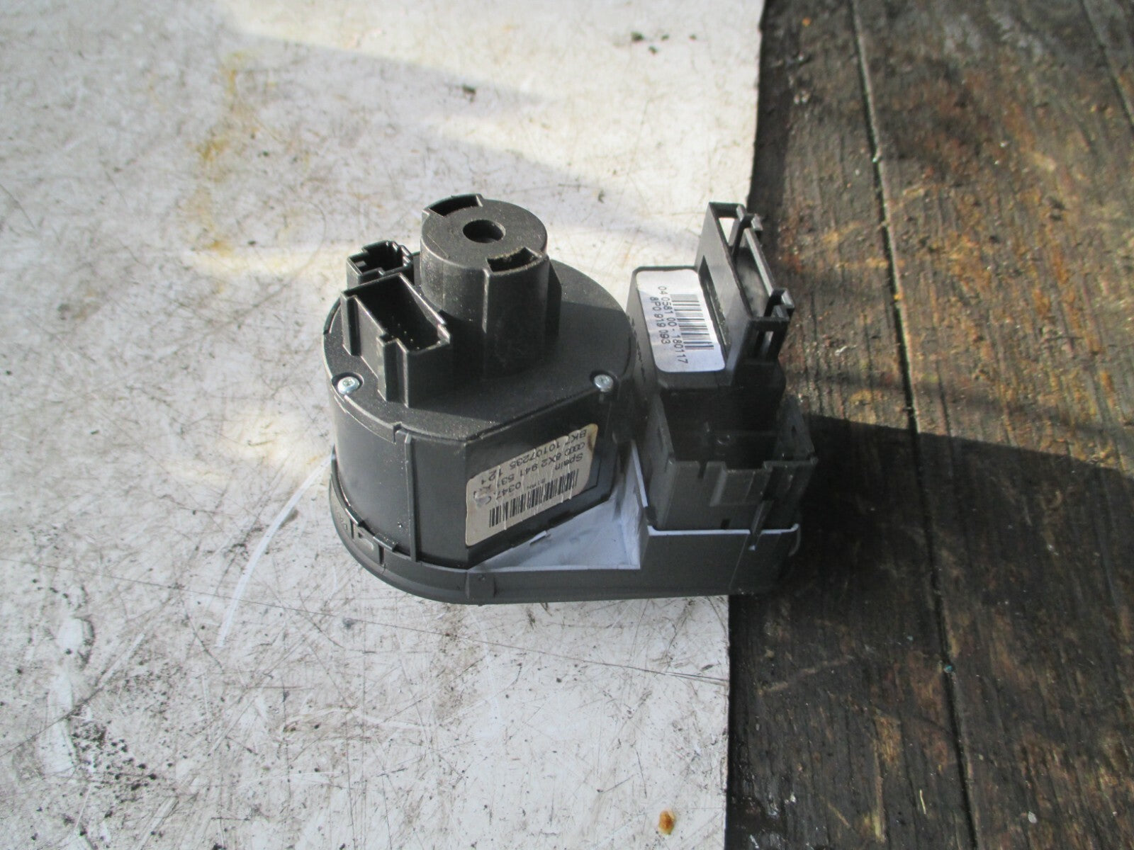 AUDI Q3 8U 2017 HEADLIGHT FOG LIGHT CONTROL SWITCH 8X2941531