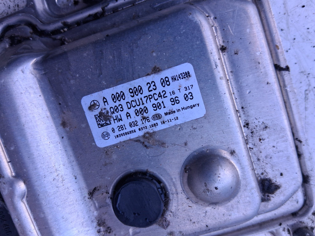 2016 MERCEDES SPRINTER W906 ADBLUE CONTROL MODULE A0009002308
