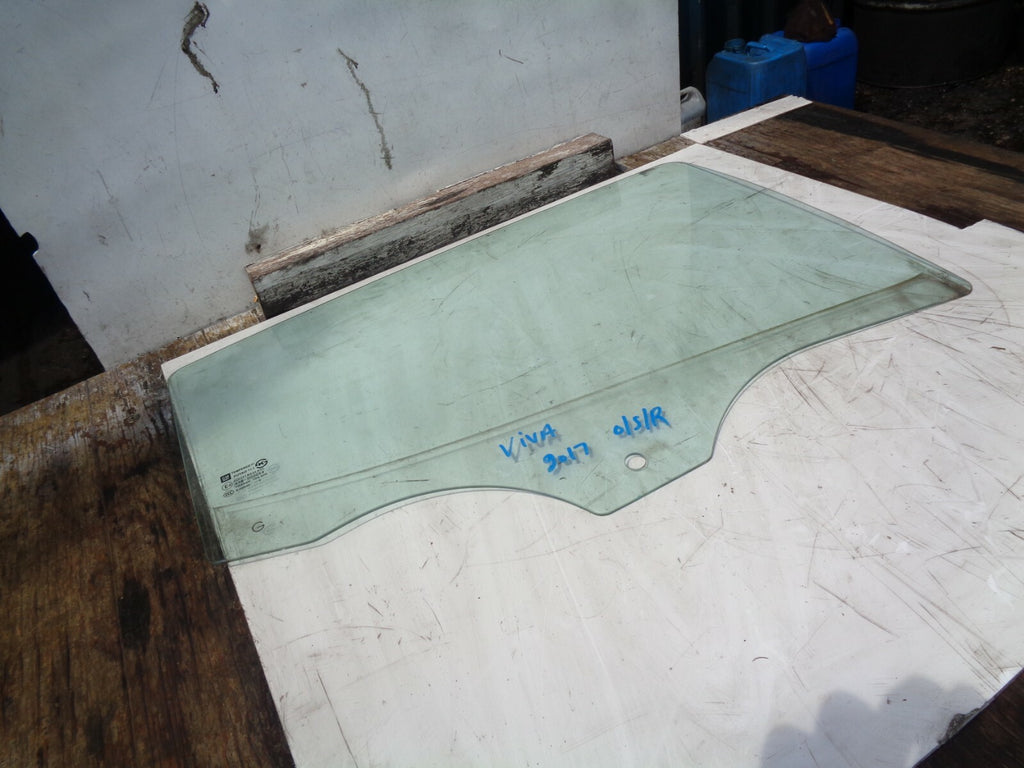 VAUXHALL VIVA 2017 OFF DRIVER SIDE REAR WINDOW GLASS
