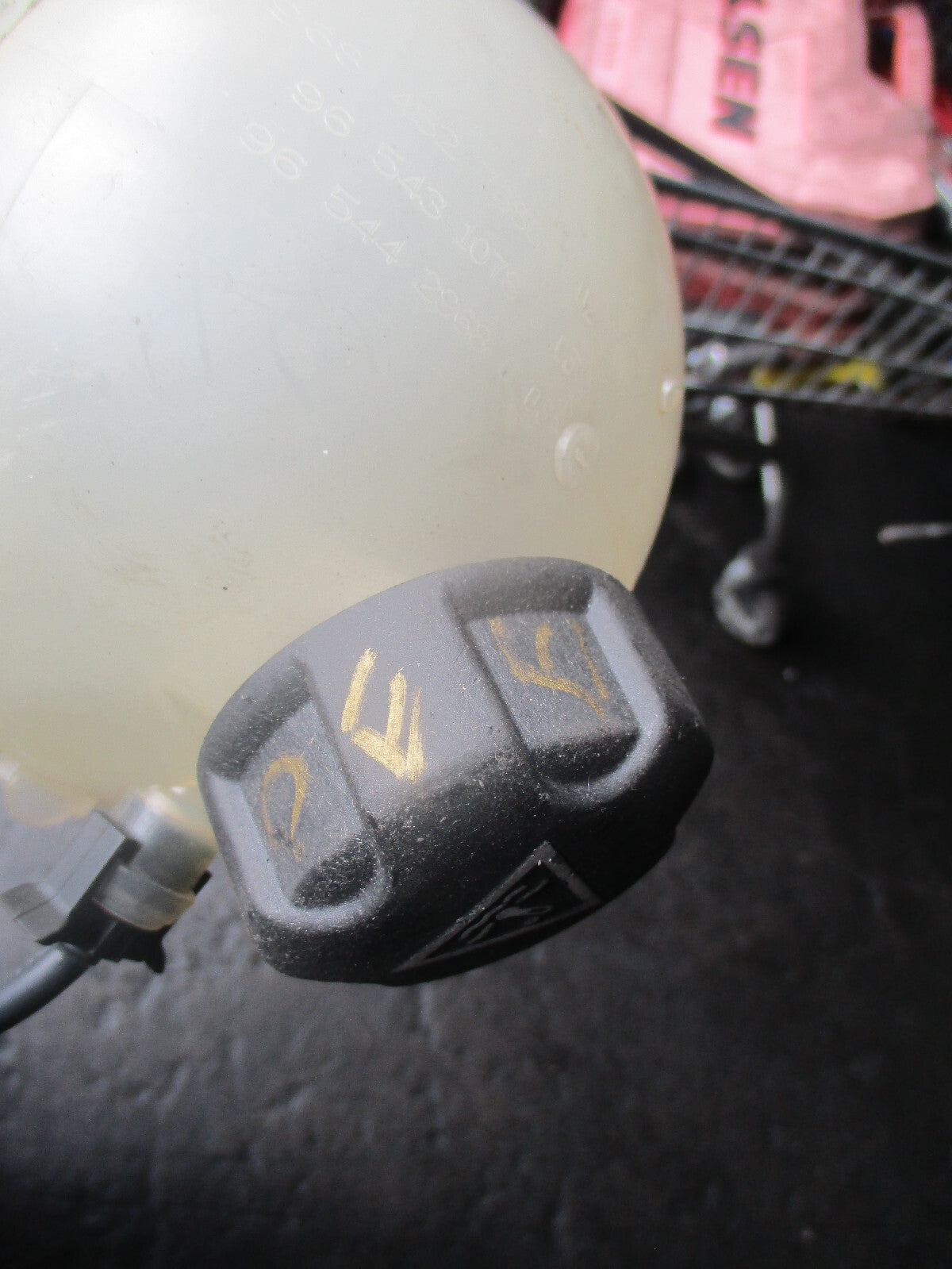 PEUGEOT TEEPEE 2013 COOLANT EXPANSION BOTTLE 9684527680002
