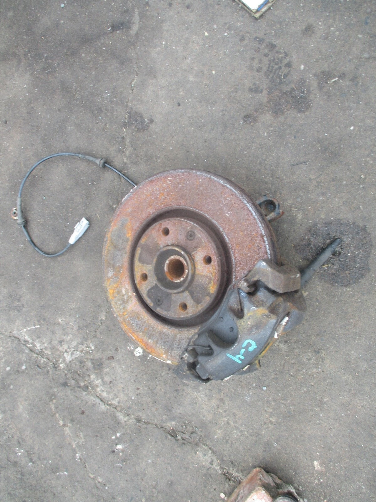 CITROEN C4 GRAND PICASSO 1.6 HDI 2006 BRAKE HUB CALIPER