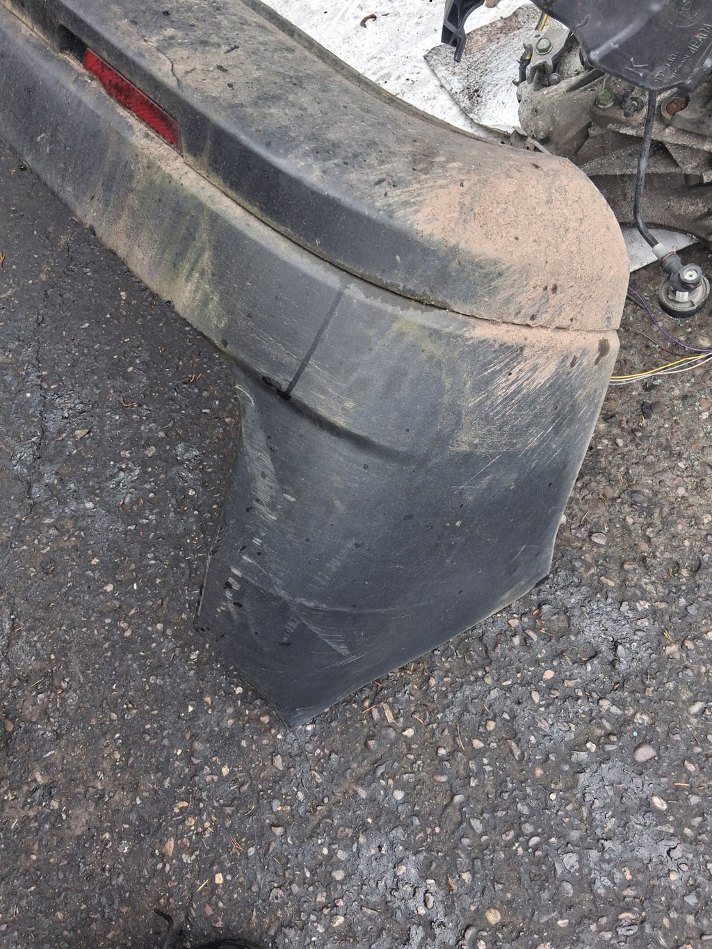2013 FIAT DOBLO MK2 COMPLETE REAR BUMPER BLACK