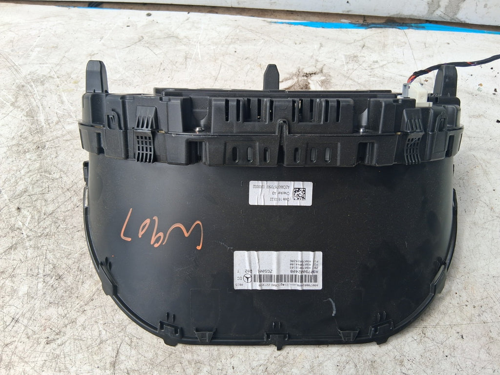 2020 MERCEDES SPRINTER W907 2.0 DIESEL MANUAL INSTRUMENT CLUSTER A9079002408